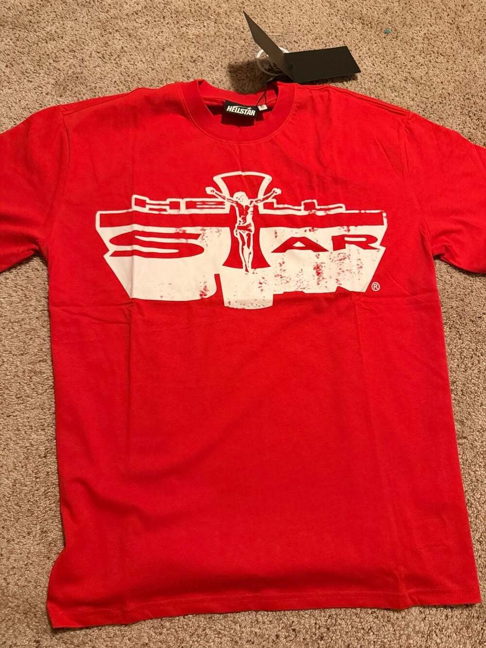 Hellstar Path To Paradise Graphic T-Shirt Red
